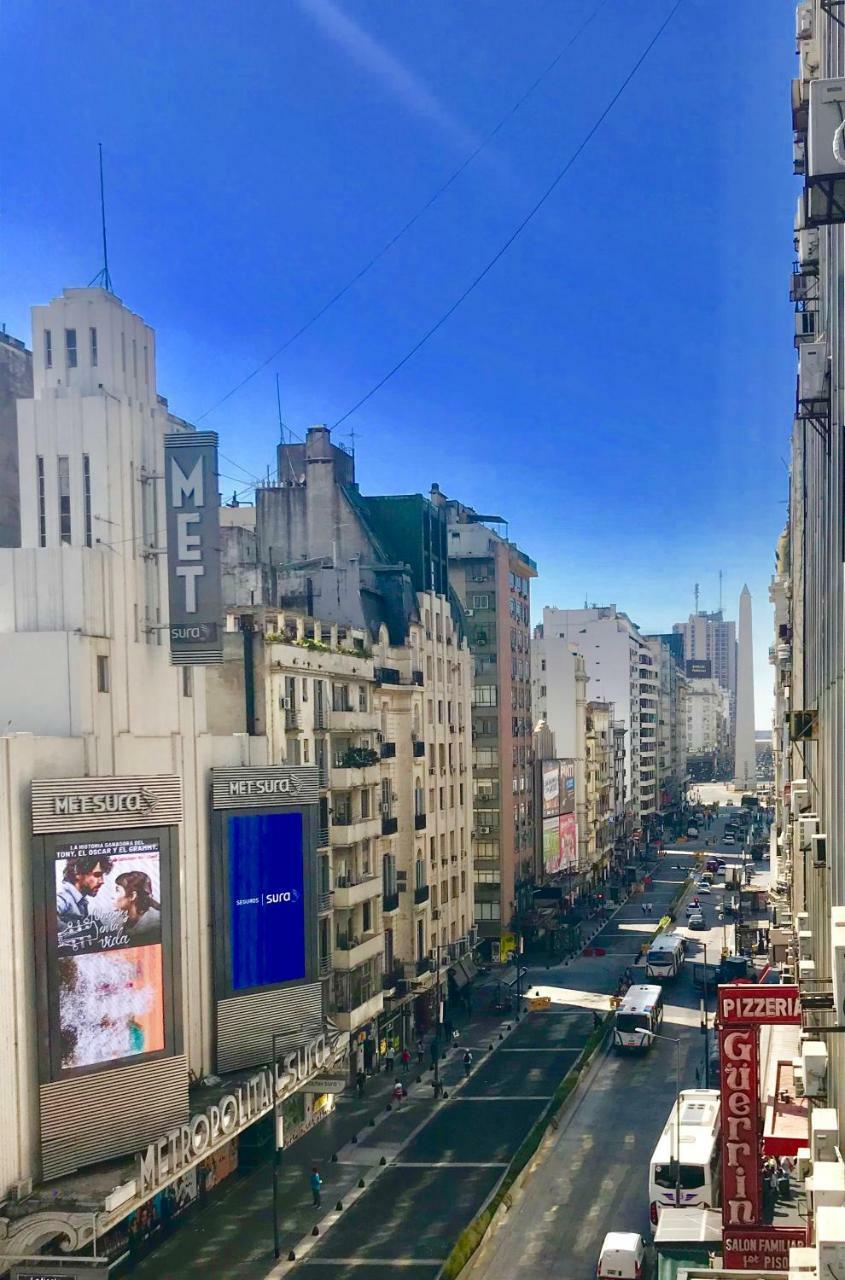Estilo Y Comodidad En Av Corrientes, Departamento Con Estacionamiento Para Autos Buenos Aires Exterior photo